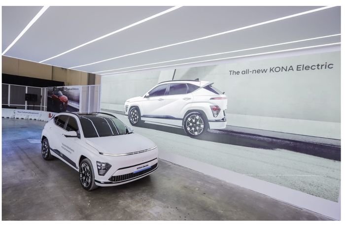 All New Kona Electric dapat fitur khusus di Bluelink