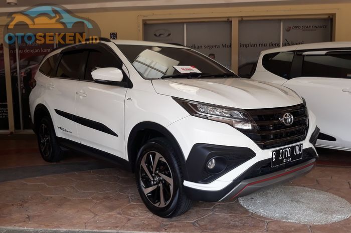 Spesifikasi dan kisaran harga Toyota All New Rush tahun 2018 seken