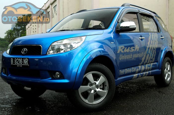 Spesifikasi mesin dan kisaran harga Toyota Rush konde tahun 2007 seken.