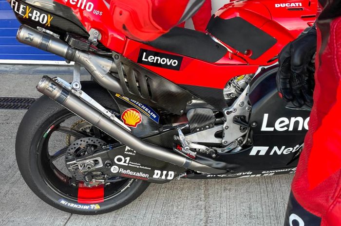 Ducati menguji coba knalpot panjang pada tes MotoGP Jerez 2021