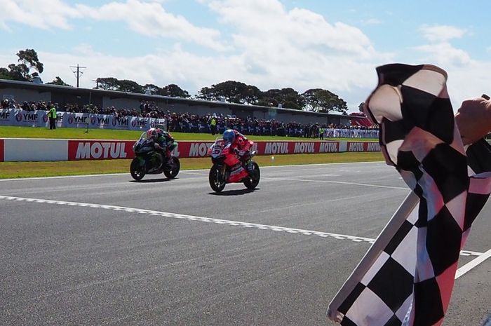 Kawasaki harus mengakui kehebatan Ducati di WSBK 2018 ronde pertama di Phillip Island, Australia (24-25/2/2018)