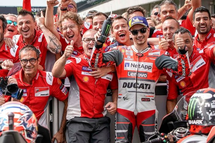 Jorge Lorenzo meraih podium dua di MotoGP Ceko 2018