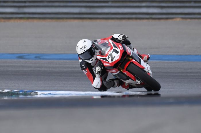 Md. Adenanta Putra meraih posisi kedua di sesi kualifikasi AP250 ARRC Thailand 2022