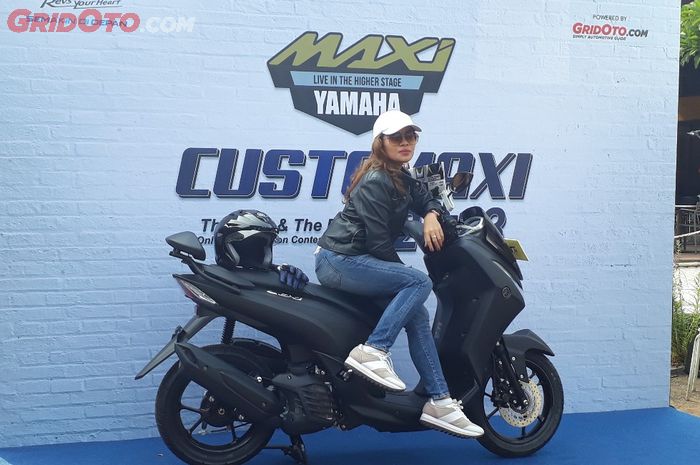 Konsumen Yamaha bisa ikut tampil sebagai Maxi Lady di gelaran Customaxi 2018
