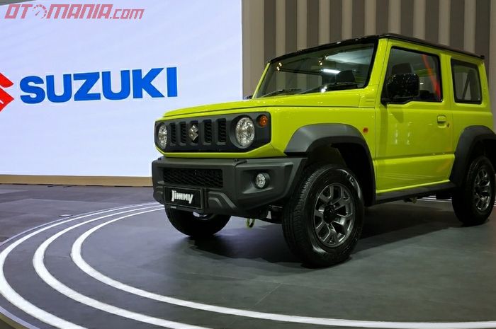 Suzuki Jimny generasi keempat yang dipamerkan di ajang GIIAS 2019.