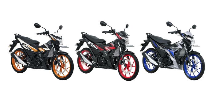 Pilihan warna Suzuki Satria F150 FI