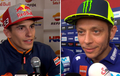 Kembali Panas! Valentino Rossi Sindir Marc Marquez Lewat Sosial Media