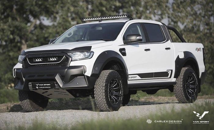Modifikasi Ford Ranger ditopang pelek 18 inci dan ban BF Goodrich A/T