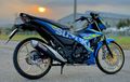 Modifikasi Suzuki Satria F150, Mulai Part di Setangnya Aja Hedon Semua