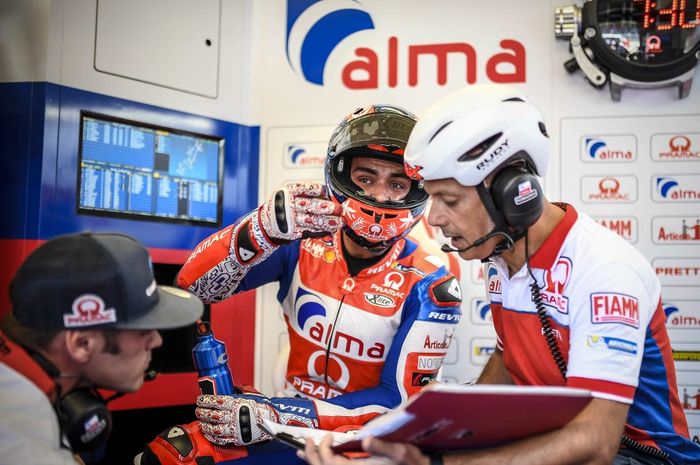 Danilo Petrucci di MotoGP Belanda 2018