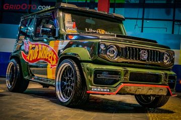 Suzuki Jimny JB74 Pakai Body Kit Liberty Walk Mejeng di Final ...