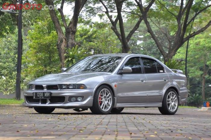 Mitsubishi Galant V6 milik Andrian, kini berubah tampang ala VR4 JDM