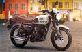 Kawasaki Rilis 2 Warna Baru Kawasaki W175 Cafe, Sporty dengan Striping Ala Chequered Flag