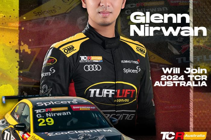 Glenn Nirwan bakal go internasional bergabung dengan tim Tufflift Racing Australia untuk musim balap 2024