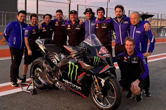 Livery Yamaha YZR-M1 Alex Rins buat tes MotoGP Valencia