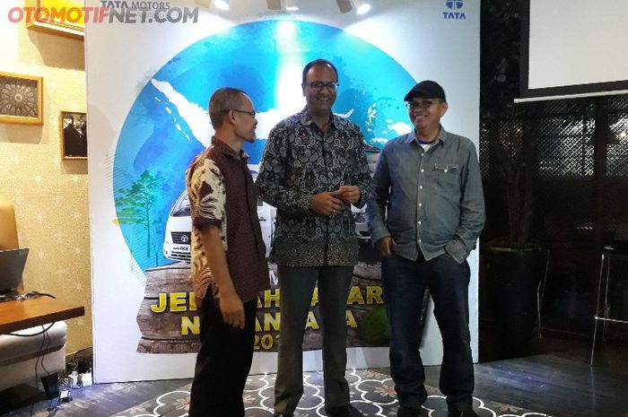Press briefing Tata Jelajah Pasar Nusantara, di Jakarta Selatan (13/07/2018).