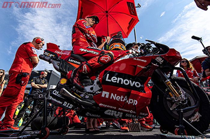 Francesco Bagnaia disebut sebagai kandidat juara MotoGP Aragon 2022, yuk simak jadwal balapnya.