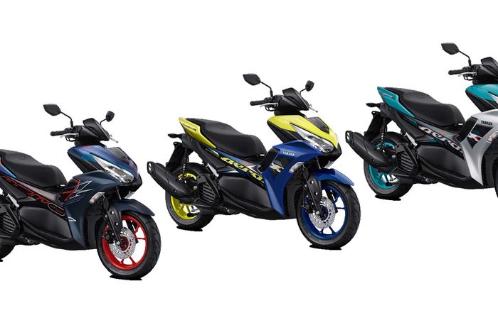 PIlihan warna baru Yamaha All New Aerox 155