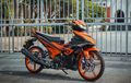 Yamaha MX King 150 Stylish, Nuansa Serba Oranye dan Berkaki Sangar