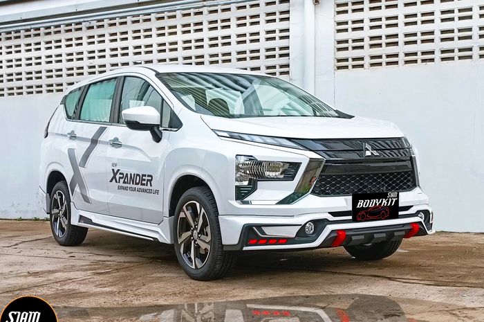 Modifikasi Mitsubishi New Xpander tampil macho garapan Siam Bodykit, Thailand