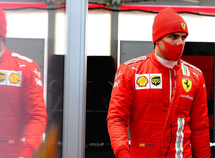 Setelah jalani tes pertama bersama tim Ferrari, Begini harapan Carlos Sainz pada Formula 1 (F1) 2021
