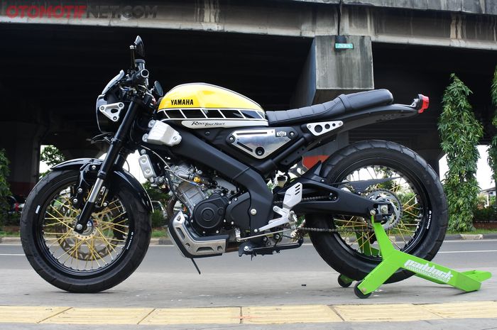 Yamaha XSR milik juragan workshop custom maxi skutik