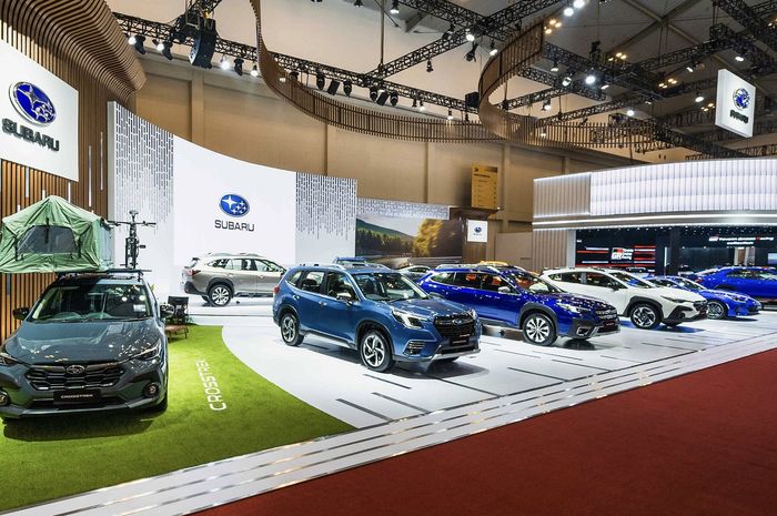 Booth Subaru Indonesia di GIIAS 2023