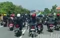 Jangan Ditiru Bestie, Rombongan Motor Mahasiswa Nekat Terobos ke Arah Exit Tol Kaligawe, Tapi Ending-nya Damai
