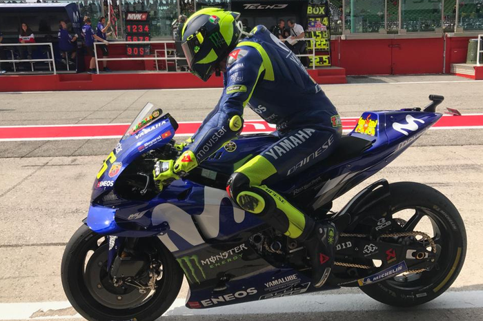 Valentino Rossi di FP2 MotoGP San Marino