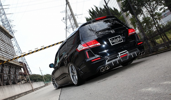 Honda Odyssey ubahan Blackpearl
