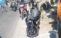Yamaha NMAX Wajah Hadap Kanan, Suzuki Futura Dilawan, Warga Kaget Dengar Dentuman Kencang