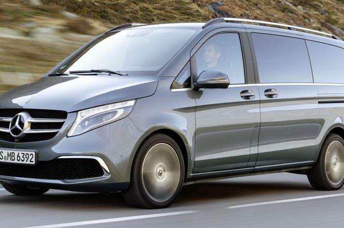 W447 Mercedes-Benz V-Class facelift telihat lebih fresh