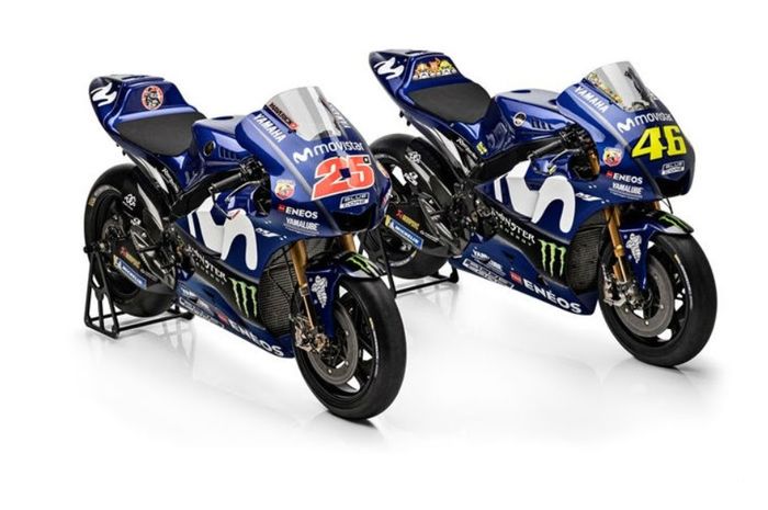 Movistar menjadi sponsor tim Yamaha di MotoGP sejak 2014