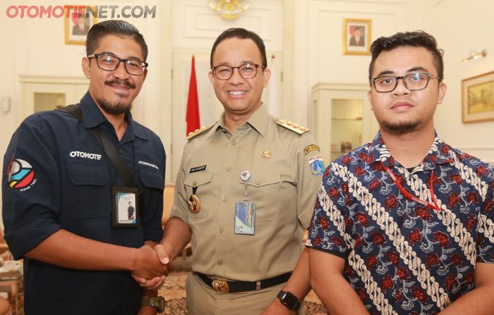 Tim OTOMOTIFNET menjadi saksi rapat koordinasi Formula E dan ngobrol langsung dengan Anies Baswedan selaku Gubernur DKI Jakarta