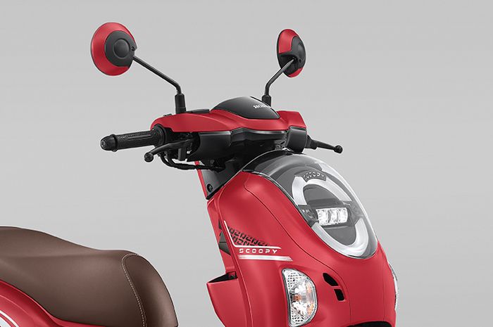 Honda Scoopy baru yang mengalami perubahan desain