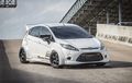 Ford Fiesta Sangar Dijejali Wide Body Rocket Bunny dan Pelek Work S1R
