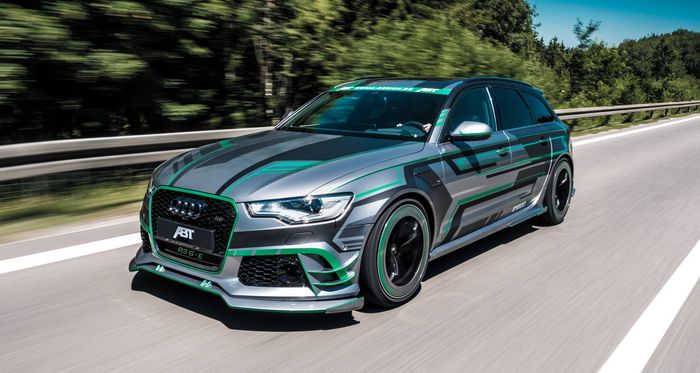 Audi RS6 hasil modifikasi dari ABT Sportline