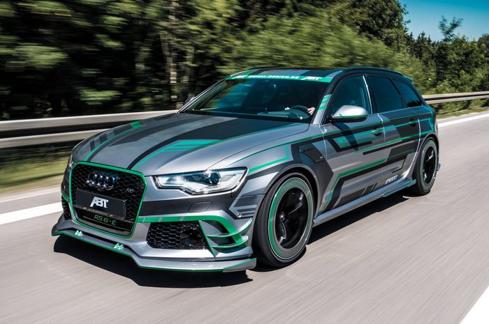 Audi RS6 hasil modifikasi dari ABT Sportline