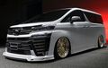 Toyota Vellfire Pasang Body Kit Simpel, Pelek Emas Bikin Melirik
