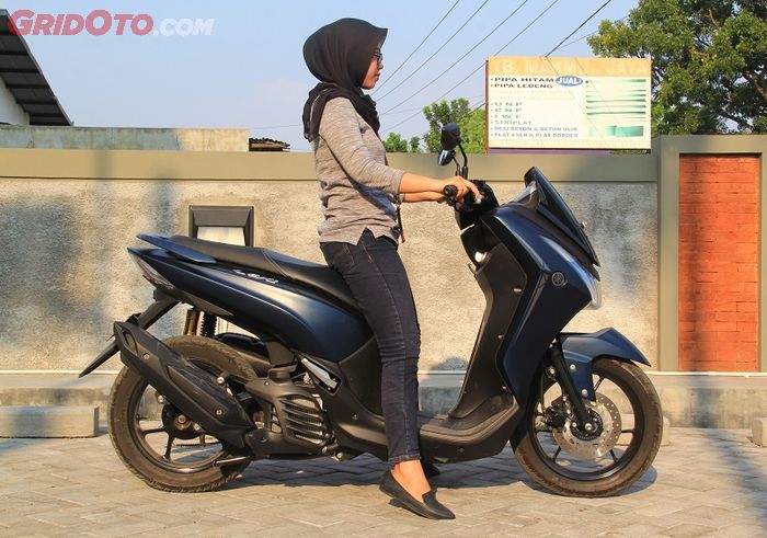 Kesan pertama naik Yamaha Lexi