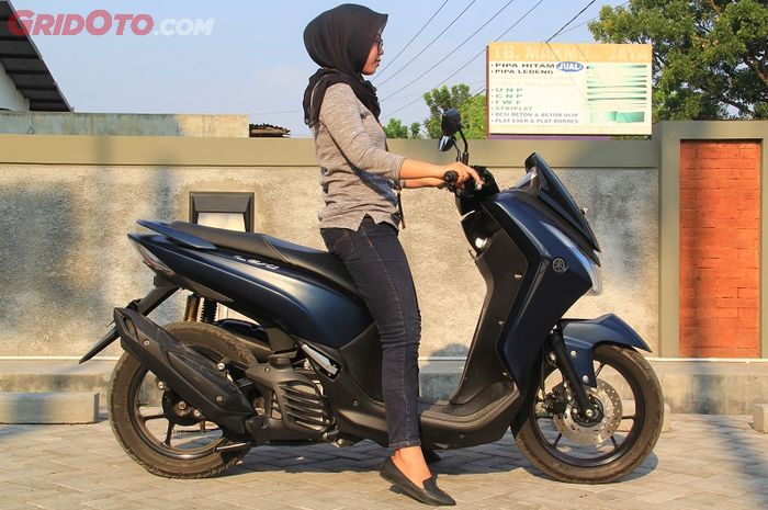 Kesan pertama naik Yamaha Lexi