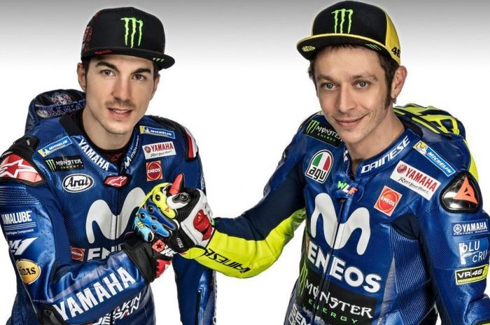 Valentino Rossi dan Maverick Vinales