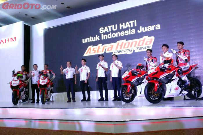 Launching tim Astra Honda Racing Team