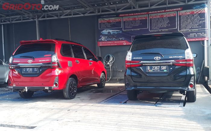 Dua unit Toyota Avanza lama jadi Veloz 2019 buatan Dirgantara Auto Project