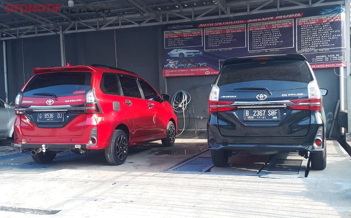 Dua unit Toyota Avanza lama jadi Veloz 2019 buatan Dirgantara Auto Project