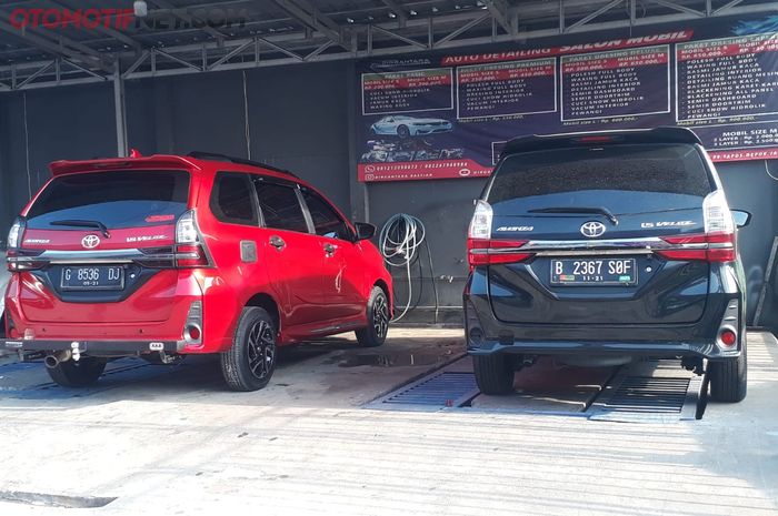 Dua unit Toyota Avanza lama jadi Veloz 2019 buatan Dirgantara Auto Project