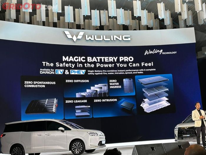 Lewat konsep Five Zero Safety, MAGIC Battery Pro menjamin ketahanan optimal terhadap risiko api, kebakaran, air, intrusi, sebaran termal, dan kebocoran.