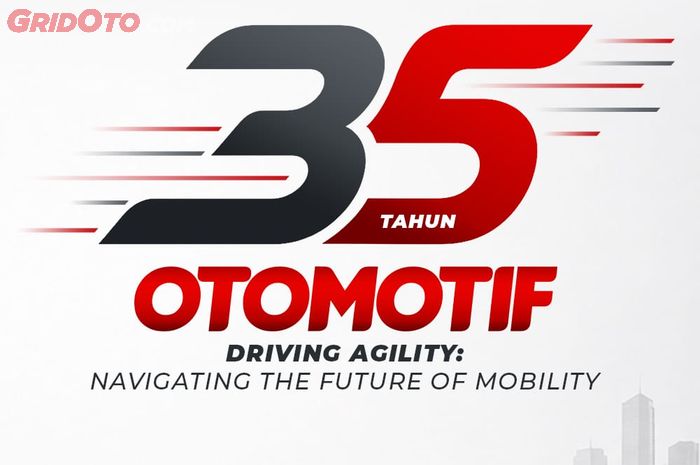 Logo HUT ke-35 Tabloid OTOMOTIF