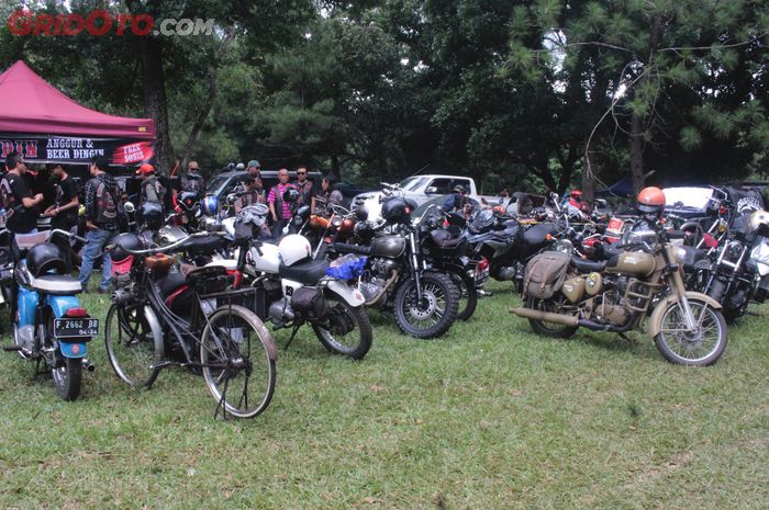 Ratusan motor klasik dan custom hadiri acara Slide On Sunday di BUPERTA Cibubur
