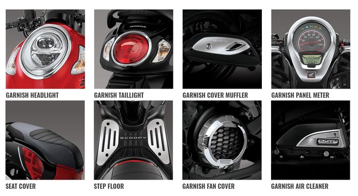 Aksesori Honda All New Scoopy